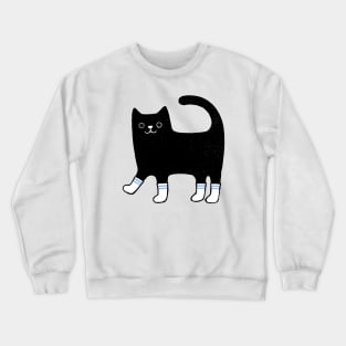 Cat In Socks Crewneck Sweatshirt